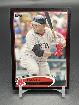 David Ortiz 2012 Topps  Black  # 21/61 Boston Red Sox Rare  - Image 1 of 2