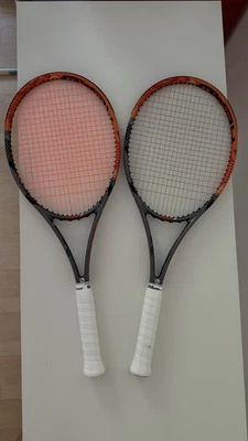 2x Head TGK 238.1 Pro Stock Rackets – Radical Painting, Made in Austria, Rare - Bild 1 von 4