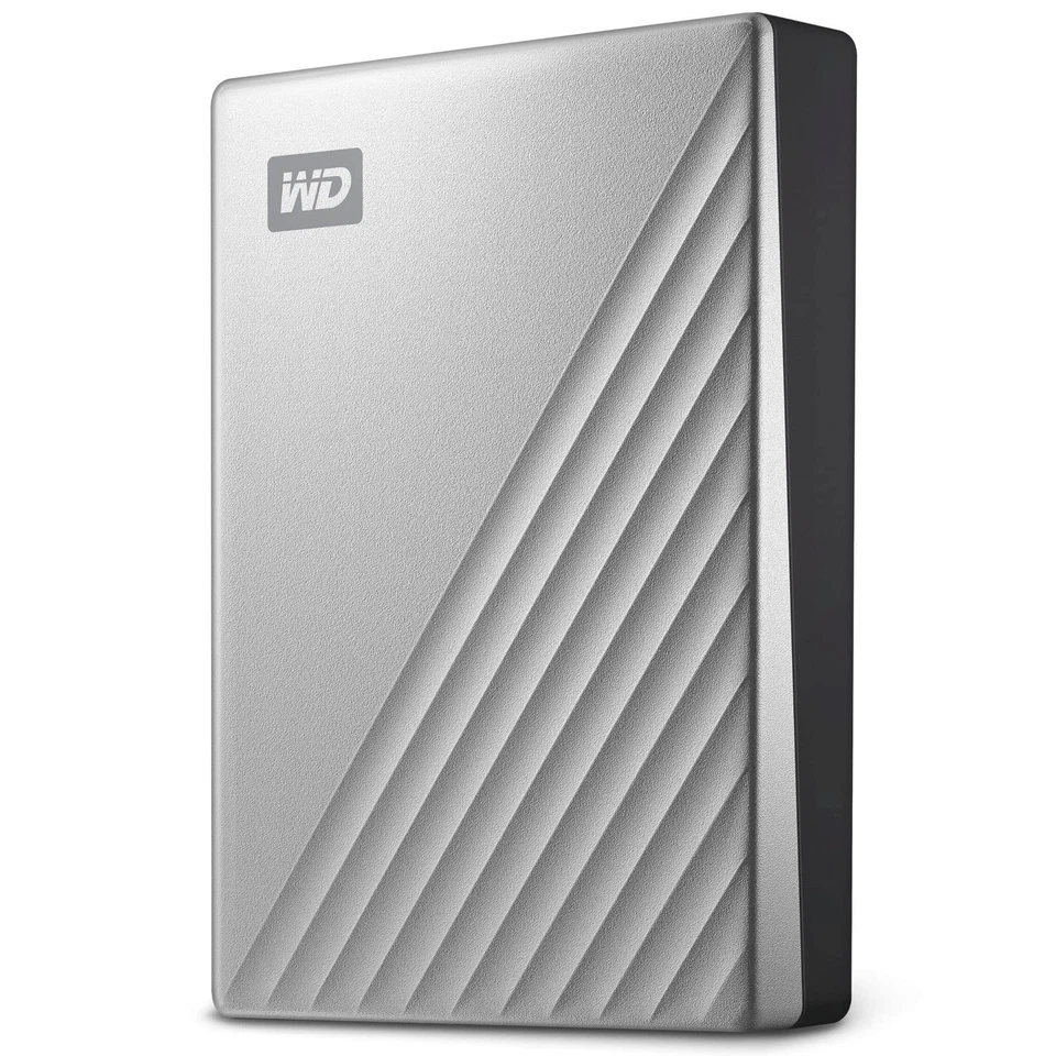 WD 4TB My Passport Ultra for Mac Portable HDD USB-C with software for device man - Image 1 of 4