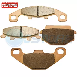 F&R Sintered Brake pads Fits Kawasaki KL 650 B2 B3 Tengai 1990-1991 - Picture 1 of 1