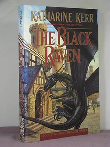 1st US, signed by 2, Deverry Cycle 2.2: The Black Raven by Katharine Kerr (1999) - Picture 1 of 2