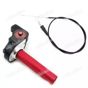 Handle Throttle Cable Fit Kawasaki KX125 KX250 KLX110 Pit Dirt Motor Trail Bike - Picture 1 of 5