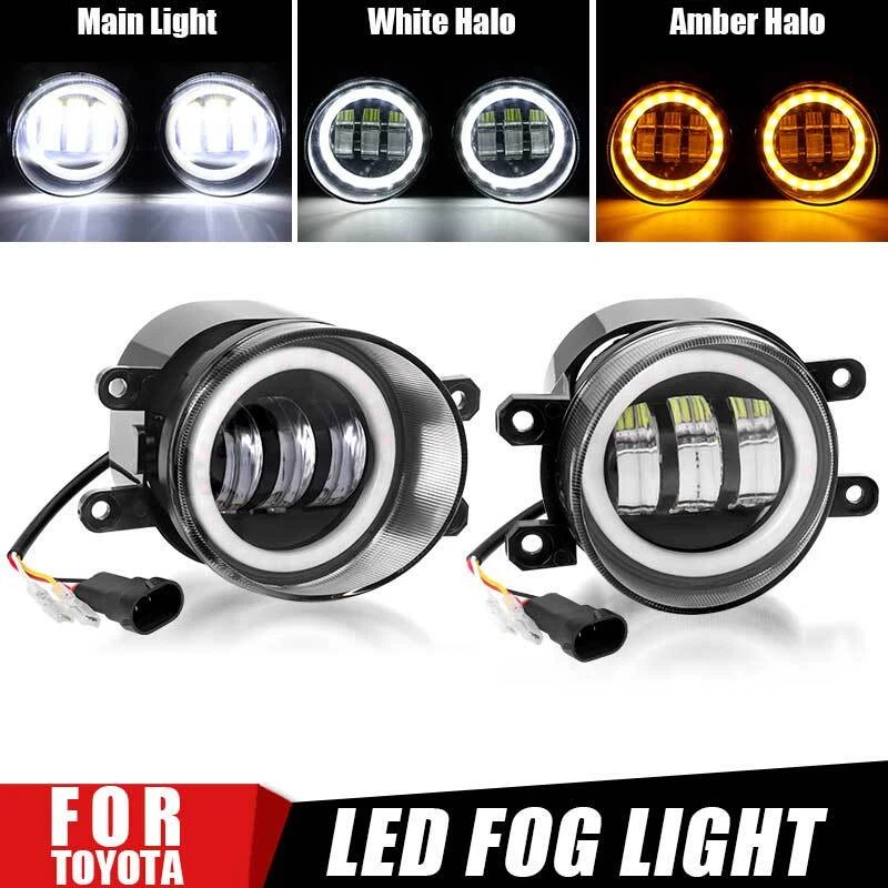 2 Piezas De Cubierta De Luz Antiniebla De Parachoques Delantero LH