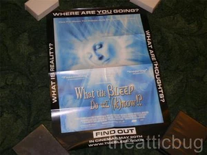 UK Film / Movie Poster ~ What The Bleep Do We Know? ~ Folded three times - Picture 1 of 1