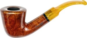 sehr edle  "PASSATORE" Pfeife RIGOLETTO - poliert - gebogen - NEU & ovp - 105 - Bild 1 von 4