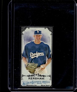 2010 Topps Allen & Ginter Clayton Kershaw DODGERS #275 Black Border Mini