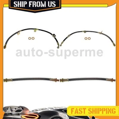 For Kia Amanti 3.5L 2004-2006 Front Rear Kit Brake Hose Line 4x - Image 1 of 4