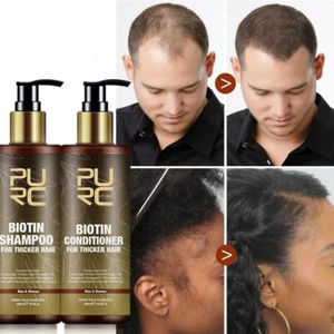 Biotina Rápido Crecimiento del Cabello Champú Acondicionador Set Anti Pérdida... - Imagen 1 de 16