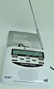 Midland WR-120 Weather Alert NOAA Radio S.A.M.E. w AC Adapter & Manual Tested - Picture 1 of 11