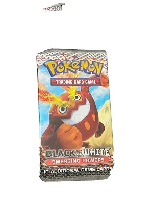 Juego de cartas coleccionables Pokémon blanco y negro poderes emergentes paquete de refuerzo sellado de fábrica paquete de 2 Foto 1 de 4