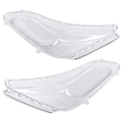 Par de cubiertas de faros delanteros para Honda Accord 2013-2015 cubierta de lente de faros transparentes Foto 1 de 4