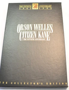ORSON WELLES CITIZEN KANE 50TH ANNIVERSARY LIMITED EDITION BOX SET VHS BOOK NEW - Picture 1 of 9