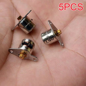 5PCS 6V Mini 8mm 2-Phase 4-Wire Stepper Motor Bipolar Stepping Motor Copper Gear - Picture 1 of 12