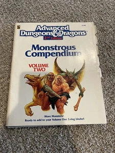 AD&D 2nd Edition Monstrous Compendium Volume 2 TSR 2103 - Picture 1 of 6
