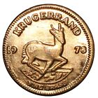 1976 South Africa Fine Brass Krugerrand Token (Toy Money)