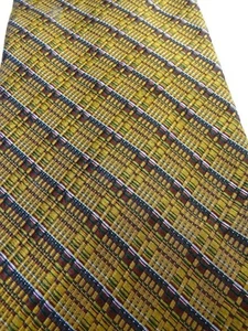 Vintage Style ROBERT TALBOTT Landin &Landin Tweed Look Hand Sewn Luxury Silk Tie - Picture 1 of 8