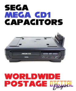 Sega Mega CD1 Mainboard Ersatz Kondensatoren / 12 x Cap Kit / Reparatursatz - Bild 1 von 6