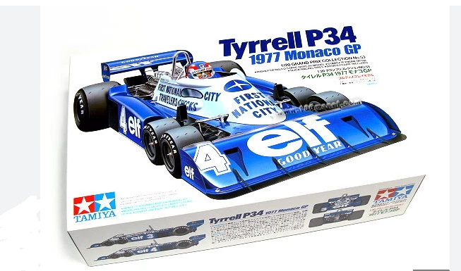 TYRRELL P34 GP MONACO 1977 1/20  KIT DI MONTAGGIO 20053 Tamiya - Immagine 1 di 1