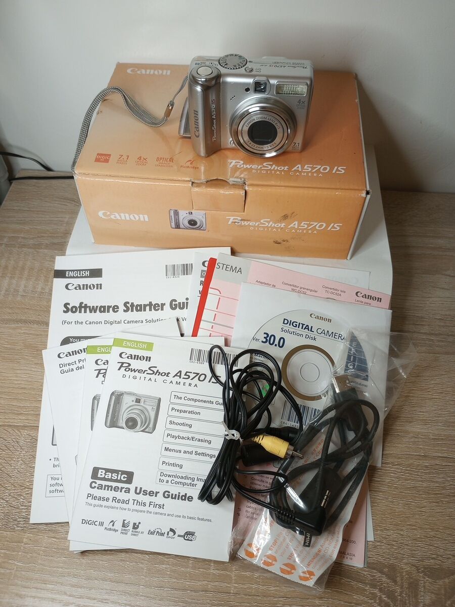 Canon PowerShot A570 IS Digital Cameras for Sale | Shop New Canon PowerShot A570 IS Digital Cameras for Sale | Shop New