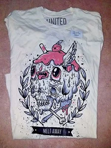 NUEVA CAMISETA UNITED ARTIST NETWORK DREW MILLWARD MELT AWAY TALLA M - Imagen 1 de 3