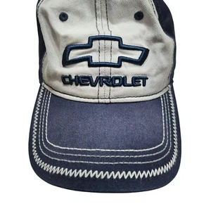 Chevrolet Official Licensed Two-Tone Baseball Cap With Embroidered Logo Adjustab - Picture 1 of 9