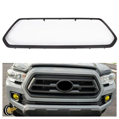 Bisel de moldura de parrilla delantera negro mate para Toyota Tacoma 2016-2021 SR 2016-2021 nuevo Foto 1 de 4
