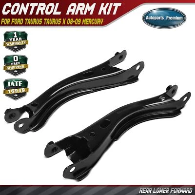 Brazo lateral delantero inferior trasero 2 piezas para Ford Taurus Taurus X 2008-2009 Mercury Foto 1 de 4