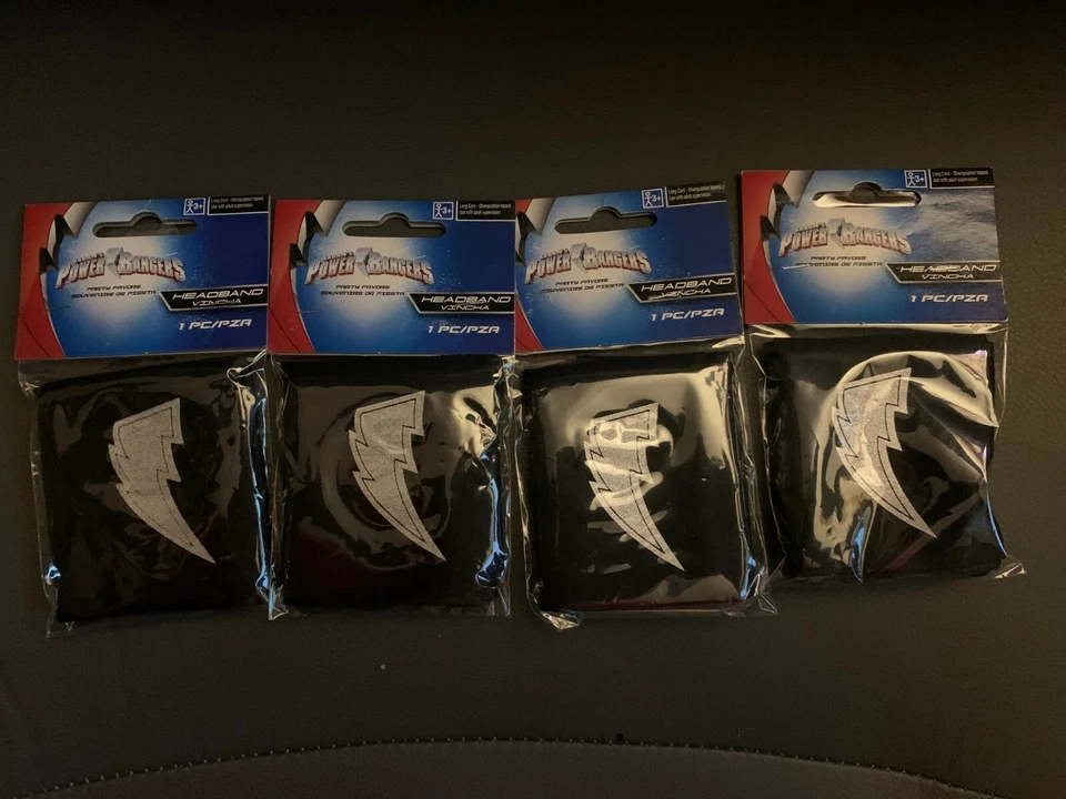 Nuevos suministros de fiesta de cumpleaños Power Rangers vajilla y globos decoraciones Foto 1 de 1