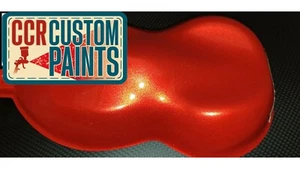 1 LITRE CANDY FIRE RED KIT INC CANDY, BASE,2K CLEAR & REDUCER FOR SPRAY GUN - Picture 1 of 3