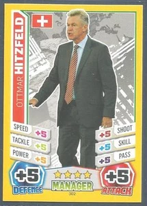 Topps Match Attax Brazil WM 2014 - #302 - Schweiz - Ottmar Hitzfeld - Bild 1 von 1