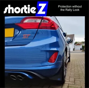 shortieZ | Mud Flaps & Kit FITS Ford Fiesta Mk8 ST ST-Line Black 4mm PVC *G STPB - Picture 1 of 2