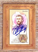 2023 Topps Allen & Ginter Ollie Palmer Mini Framed On-Card Auto Wrexham MA-OP