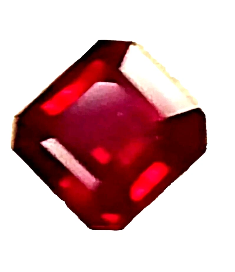Ruby Cushion Cut, Size: 5.5MM, Good Color, Cut, Eye Clean Natural  Gemstone. - Image 1 of 2