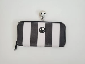 Loungefly The Nightmare Before Christmas Jack Skellington Zip Up Wallet & Funko - Picture 1 of 12