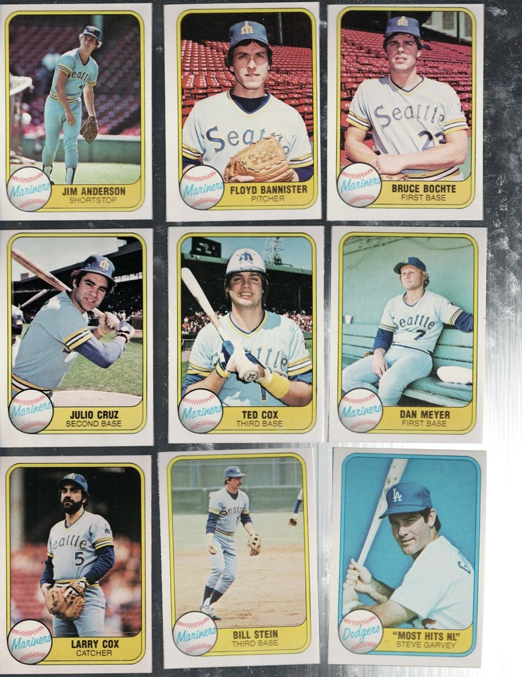 1981 FLEER Baseball Complete Your Set 501-660 + INSERTS - Image 1 of 1