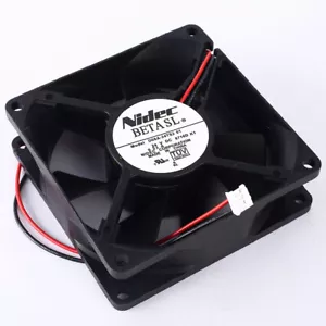 Nidec 80*80*25mm 8cm D08A-24TS2 01 DC 24V 0.23A 2-Lines inverter cooling fan - Picture 1 of 1