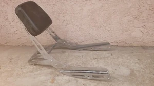 VTX 1800 / VTX 1300 Sissy Bar / Passenger Back Rest, Rack And Bracket - Picture 1 of 3
