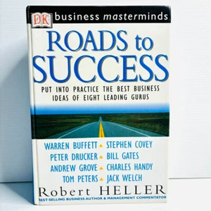 Business Masterminds: Roads To Success by Robert Heller HC Warren Buffett - Picture 1 of 14