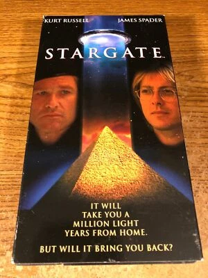Stargate VHS VCR Video Tape Movie Used Kurt Russell, James Spader - Image 1 of 4
