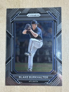 2023 Atlanta Braves Blake Burkhalter Panini Prizm Baseball #10 RC