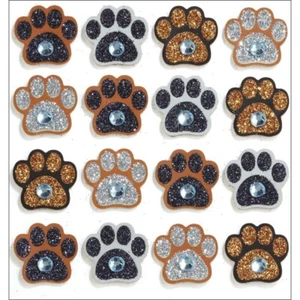 JOLEE'S BOUTIQUE - DIMENSIONAL REPEAT STICKER - PAW PRINTS - Picture 1 of 1