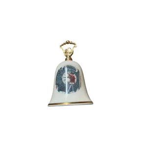 Rare Norman Rockwell Porcelain Bell - Picture 1 of 5