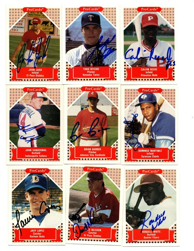 SIGNED Procards Tomorrow's Heros Javy Lopez #186  - Image 1 of 1