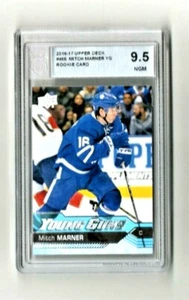 2016-17 Upper Deck Hockey Young Guns #468 Mitch Marner RC Rookie 9.5 - Picture 1 of 2