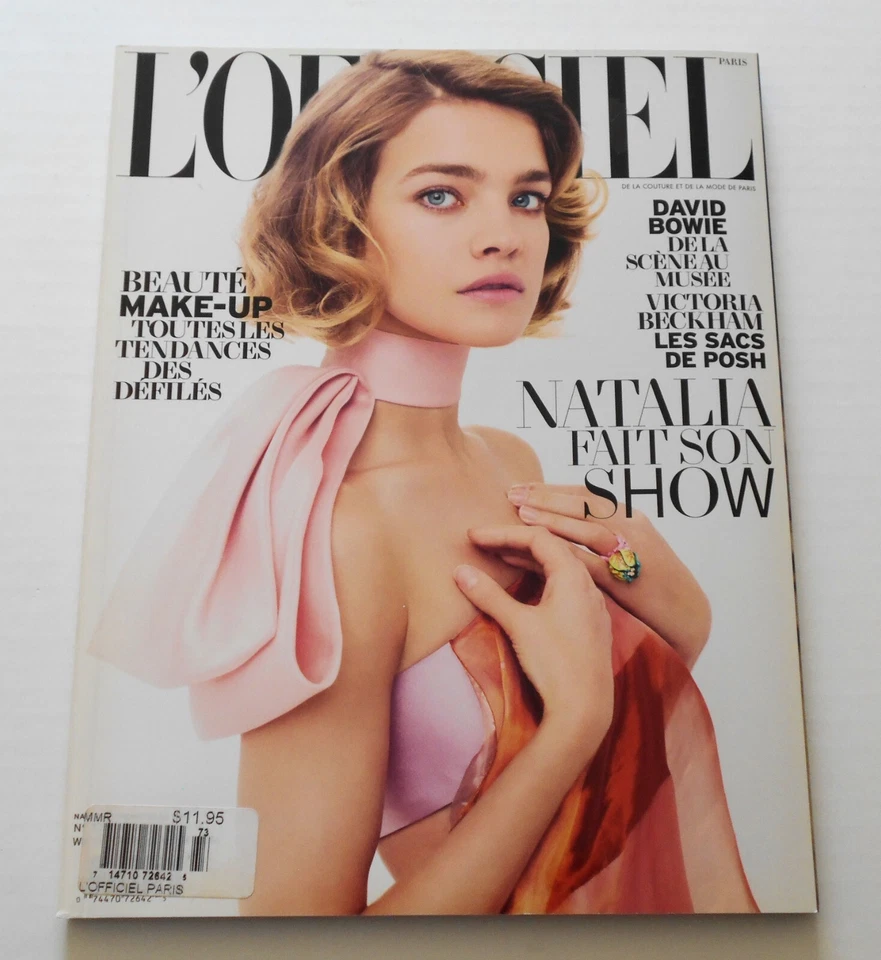 L'officiel Paris French Fashion Magazine June 1998 Meryl Streep