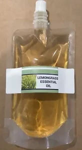 Aceite esencial de hierba de limón 10 ml, 30 ml, 50 ml, 100 ml, 200 ml (10 ml opciones de aceite gratis) - Imagen 1 de 11