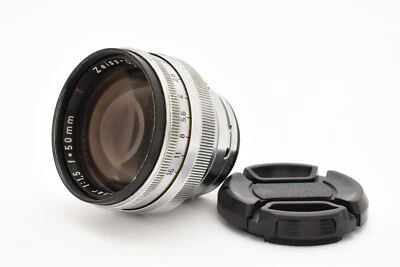 [ Near MINT ] Zeiss Opton Sonnar T 5cm 50mm f/1.5 Contax RF Lens Japan #2106P - Image 1 of 4