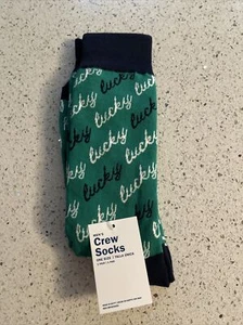MENS OLD NAVY LUCKY CREW SOCKS ONE SIZE FREE SHIPPING IN USA - Picture 1 of 4