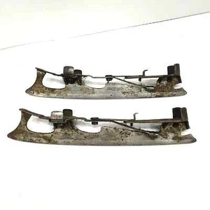 1870's NO.7 GENUINE ACME CLUB THE STARR MFG CO ICE SKATES SIZE 10.5 - Picture 1 of 6