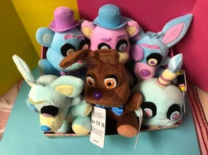 Five Nights At Freddy’s FNAF Plush Easter Spring Colorway Set Box Walmart Bonnie - Picture 1 of 13